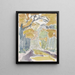 Autumn Forest Path - Reijer Stolk — framed artwork on a wall