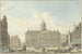 Amsterdam die Dam Platz mit dem Rathaus und der Waag - Reinier Vinkeles — Ansicht des Kunstwerks