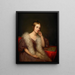 Caroline Louisa Pratt Bartlett - Rembrandt Peale — gerahmtes Bild an der Wand