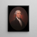 George Washington 1732–1799 - Rembrandt Peale — quadro incorniciato alla parete