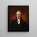 James Kent - Rembrandt Peale — gerahmtes Bild an der Wand