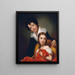 di Michelangelo e Emma Clara Peale - Rembrandt Peale — quadro incorniciato alla parete