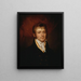 Ritratto di Edward Shippen Burd di Filadelfia - Rembrandt Peale — quadro incorniciato alla parete