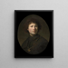 Un jeune homme avec une chaîne - Rembrandt van Rijn — quadro incorniciato alla parete