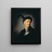 L'homme en armure - Rembrandt van Rijn — gerahmtes Bild an der Wand