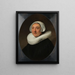 Ritratto di Haesje Jacobsdr van Cleyburg - Rembrandt van Rijn — quadro incorniciato alla parete