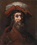 Schizzo per Il Cavaliere con falco detto Il Crociato - Rembrandt van Rijn — vista dell’opera