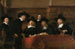 I Sindaci della Gilda dei Tessitori di Amsterdam - Rembrandt van Rijn — vista dell’opera