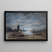 Night of the Moon Painting - Remigius Adrianus van Haanen — framed artwork on a wall