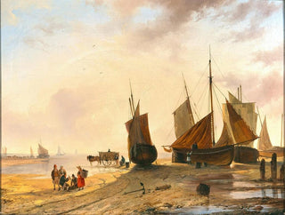 Remigius Adrianus van Haanen - The Homecoming of the Fishermen.webp