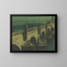 Pont Charles à Prague - René Leclercq — gerahmtes Bild an der Wand