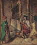 Le filatrici a Bou Sada - René Tourniol — vista dell’opera