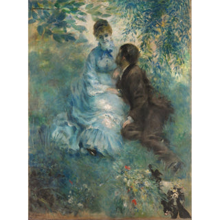 Reproduction Amoureux - Pierre-Auguste Renoir