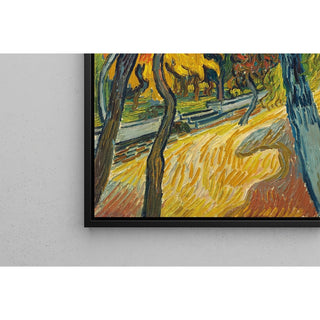 Reproduction Arbres dans le Jardin de l'asile - Vincent van Gogh