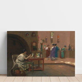 Reproduction Atelier de Tanagra - Jean-Léon Gérôme