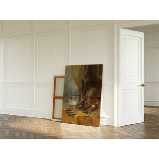 Reproduction Atelieransicht - Carl Moll