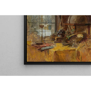 Reproduction Atelieransicht - Carl Moll