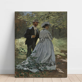 Reproduction Bazille et Camille Étude pour Déjeuner sur l'Herbe - Claude Monet