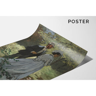 Reproduction Bazille et Camille Étude pour Déjeuner sur l'Herbe - Claude Monet