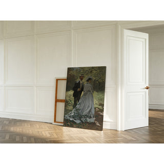 Reproduction Bazille et Camille Étude pour Déjeuner sur l'Herbe - Claude Monet