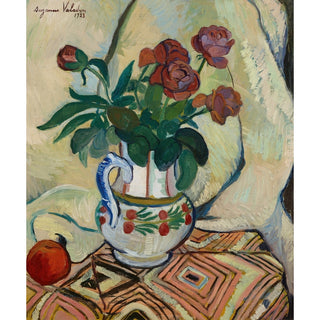 Reproduction Bouquet de roses - Suzanne Valadon