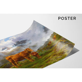 Reproduction Bovins des Highlands - Rosa Bonheur