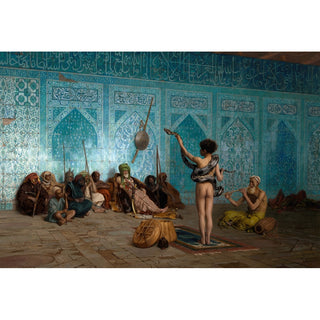 Reproduction Charmeur de serpents - Jean-Léon Gérôme