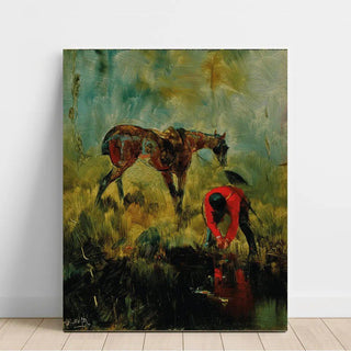 Reproduction Cheval de chasse à courre - Henri de Toulouse-Lautrec