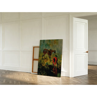 Reproduction Cheval de chasse à courre - Henri de Toulouse-Lautrec