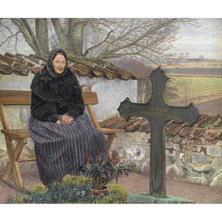 Reproduction Cimetière de Fløng - Laurits Andersen Ring