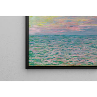 Reproduction Coucher de Soleil à Pourville, Pleine Mer - Claude Monet