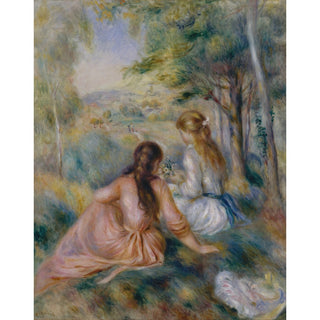 Reproduction Dans le pré - Pierre-Auguste Renoir