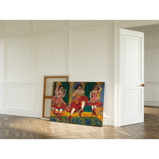 Reproduction Danseurs de Czardas - Ernst Ludwig Kirchner