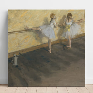 Reproduction Danseuses à la barre - Edgar Degas
