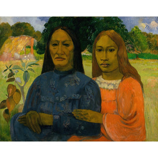 Reproduction Deux femmes - Paul Gauguin