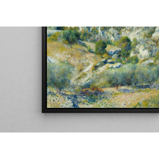 Reproduction Falaises rocheuses à L'Estaque - Pierre-Auguste Renoir