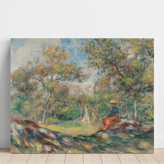 Reproduction Femme dans un Paysage - Pierre-Auguste Renoir