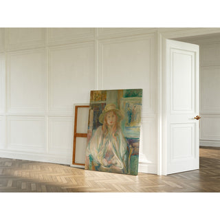 Reproduction Fillette au Chapeau de Paille - Berthe Morisot