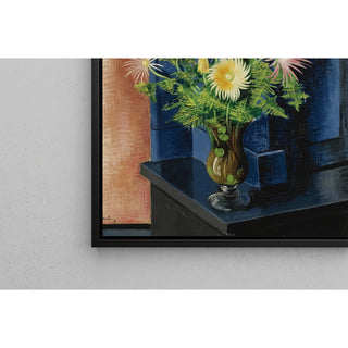 Reproduction Fougères et Gerberas - Moïse Kisling