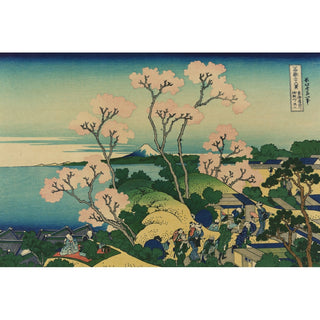 Reproduction Goten-yama Hill, Shinagawa on the Tokaido - Katsushika Hokusai