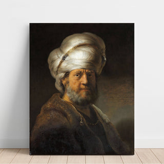 Reproduction Homme en vêtements orientaux - Rembrandt van Rijn