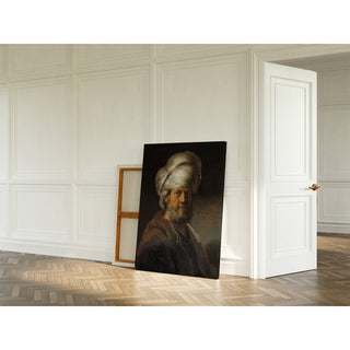 Reproduction Homme en vêtements orientaux - Rembrandt van Rijn