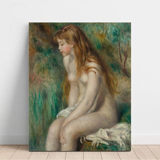 Reproduction Jeune fille au bain - Pierre-Auguste Renoir