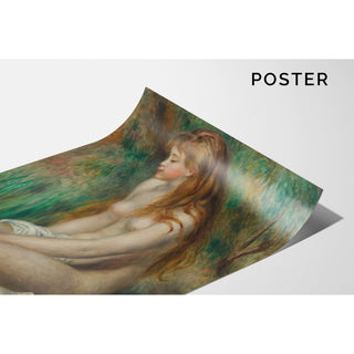 Reproduction Jeune fille au bain - Pierre-Auguste Renoir