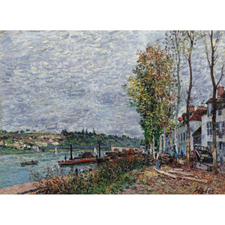 Reproduction Jour de Brouillard à Saint-Mammès - Alfred Sisley