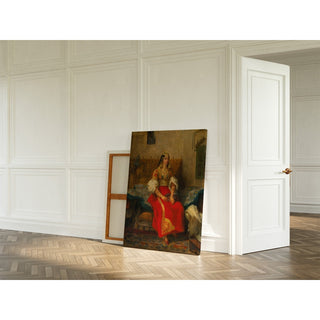 Reproduction Juive de Tanger en Costume d'Appart - Eugène Delacroix