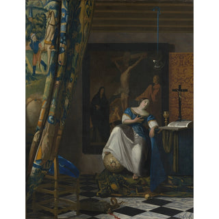 Reproduction L'Allégorie de la Foi - Johannes Vermeer