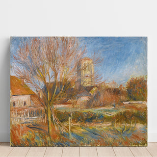 Reproduction L'église à Essoyes - Pierre-Auguste Renoir