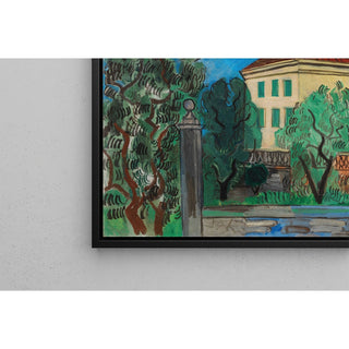 Reproduction L'entrée du jardin - Raoul Dufy