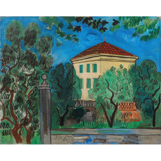 Reproduction L'entrée du jardin - Raoul Dufy